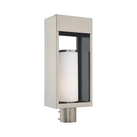 Outdoor Landscape Lighting LED 12V Low Voltage Bleecker Medium Base Light Bulb Socket Outdoor Large Post Top Lantern 7.875