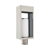 Outdoor Landscape Lighting LED 12V Low Voltage Bleecker Medium Base Light Bulb Socket Outdoor Large Post Top Lantern 7.875