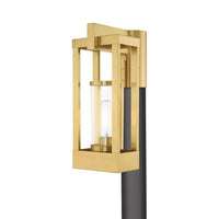 Outdoor Landscape Lighting LED 12V Low Voltage Delancey Medium Base Light Bulb Socket Medium Outdoor Post Top Lantern 9.125