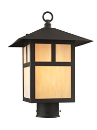 Outdoor Landscape Lighting LED 12V Low Voltage Montclair Mission Medium Base Light Bulb Socket Medium Outdoor Post Top Lantern 10