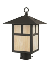 Outdoor Landscape Lighting LED 12V Low Voltage Montclair Mission Medium Base Light Bulb Socket Medium Outdoor Post Top Lantern 10