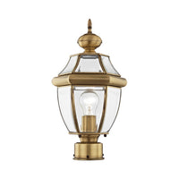 Outdoor Landscape Lighting LED 12V Low Voltage Monterey Medium Base Light Bulb Socket Small Outdoor Post Top Lantern 16.5