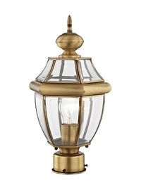 Outdoor Landscape Lighting LED 12V Low Voltage Monterey Medium Base Light Bulb Socket Small Outdoor Post Top Lantern 16.5