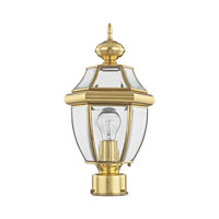 Outdoor Landscape Lighting LED 12V Low Voltage Monterey Medium Base Light Bulb Socket Small Outdoor Post Top Lantern 16.5