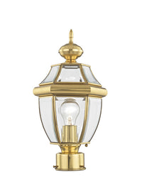Outdoor Landscape Lighting LED 12V Low Voltage Monterey Medium Base Light Bulb Socket Small Outdoor Post Top Lantern 16.5