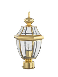Outdoor Landscape Lighting LED 12V Low Voltage Monterey Medium Base Light Bulb Socket Small Outdoor Post Top Lantern 16.5