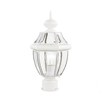 Outdoor Landscape Lighting LED 12V Low Voltage Monterey Medium Base Light Bulb Socket Small Outdoor Post Top Lantern 16.5