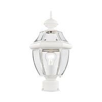 Outdoor Landscape Lighting LED 12V Low Voltage Monterey Medium Base Light Bulb Socket Small Outdoor Post Top Lantern 16.5