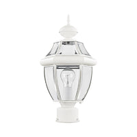 Outdoor Landscape Lighting LED 12V Low Voltage Monterey Medium Base Light Bulb Socket Small Outdoor Post Top Lantern 16.5