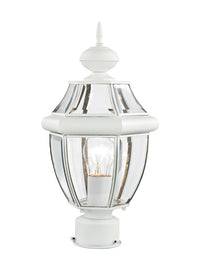 Outdoor Landscape Lighting LED 12V Low Voltage Monterey Medium Base Light Bulb Socket Small Outdoor Post Top Lantern 16.5