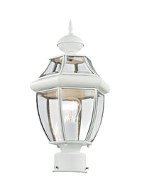 Outdoor Landscape Lighting LED 12V Low Voltage Monterey Medium Base Light Bulb Socket Small Outdoor Post Top Lantern 16.5