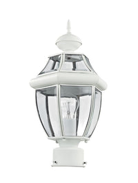 Outdoor Landscape Lighting LED 12V Low Voltage Monterey Medium Base Light Bulb Socket Small Outdoor Post Top Lantern 16.5