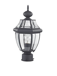 Outdoor Landscape Lighting LED 12V Low Voltage Monterey Medium Base Light Bulb Socket Small Outdoor Post Top Lantern 16.5