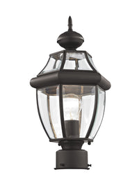 Outdoor Landscape Lighting LED 12V Low Voltage Monterey Medium Base Light Bulb Socket Small Outdoor Post Top Lantern 16.5