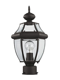 Outdoor Landscape Lighting LED 12V Low Voltage Monterey Medium Base Light Bulb Socket Small Outdoor Post Top Lantern 16.5
