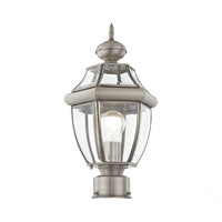 Outdoor Landscape Lighting LED 12V Low Voltage Monterey Medium Base Light Bulb Socket Small Outdoor Post Top Lantern 16.5