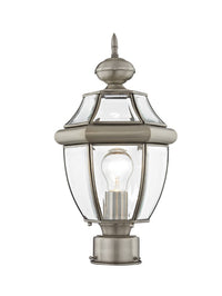 Outdoor Landscape Lighting LED 12V Low Voltage Monterey Medium Base Light Bulb Socket Small Outdoor Post Top Lantern 16.5