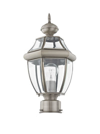 Outdoor Landscape Lighting LED 12V Low Voltage Monterey Medium Base Light Bulb Socket Small Outdoor Post Top Lantern 16.5