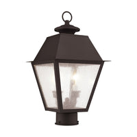 Outdoor Landscape Lighting LED 12V Low Voltage Mansfield Candelabra Base Light Bulb Socket Medium Outdoor Post Top Lantern 9