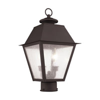 Outdoor Landscape Lighting LED 12V Low Voltage Mansfield Candelabra Base Light Bulb Socket Medium Outdoor Post Top Lantern 9