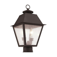 Outdoor Landscape Lighting LED 12V Low Voltage Mansfield Candelabra Base Light Bulb Socket Medium Outdoor Post Top Lantern 9