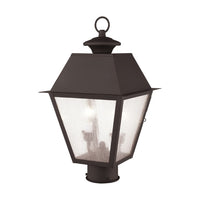 Outdoor Landscape Lighting LED 12V Low Voltage Mansfield Candelabra Base Light Bulb Socket Medium Outdoor Post Top Lantern 9