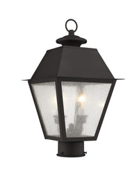 Outdoor Landscape Lighting LED 12V Low Voltage Mansfield Candelabra Base Light Bulb Socket Medium Outdoor Post Top Lantern 9