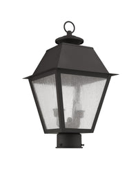 Outdoor Landscape Lighting LED 12V Low Voltage Mansfield Candelabra Base Light Bulb Socket Medium Outdoor Post Top Lantern 9