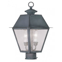 Outdoor Landscape Lighting LED 12V Low Voltage Mansfield Candelabra Base Light Bulb Socket Medium Outdoor Post Top Lantern 9
