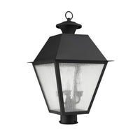 Outdoor Landscape Lighting LED 12V Low Voltage Mansfield Candelabra Base Light Bulb Socket Large Outdoor Post Top Lantern 12