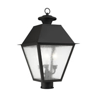 Outdoor Landscape Lighting LED 12V Low Voltage Mansfield Candelabra Base Light Bulb Socket Large Outdoor Post Top Lantern 12