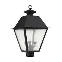 Outdoor Landscape Lighting LED 12V Low Voltage Mansfield Candelabra Base Light Bulb Socket Large Outdoor Post Top Lantern 12
