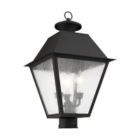 Outdoor Landscape Lighting LED 12V Low Voltage Mansfield Candelabra Base Light Bulb Socket Large Outdoor Post Top Lantern 12