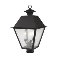 Outdoor Landscape Lighting LED 12V Low Voltage Mansfield Candelabra Base Light Bulb Socket Large Outdoor Post Top Lantern 12