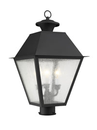 Outdoor Landscape Lighting LED 12V Low Voltage Mansfield Candelabra Base Light Bulb Socket Large Outdoor Post Top Lantern 12