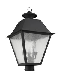 Outdoor Landscape Lighting LED 12V Low Voltage Mansfield Candelabra Base Light Bulb Socket Large Outdoor Post Top Lantern 12