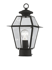 Outdoor Landscape Lighting LED 12V Low Voltage Westover Medium Base Light Bulb Socket Small Outdoor Post Top Lantern 7.5
