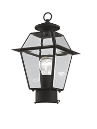 Outdoor Landscape Lighting LED 12V Low Voltage Westover Medium Base Light Bulb Socket Small Outdoor Post Top Lantern 7.5