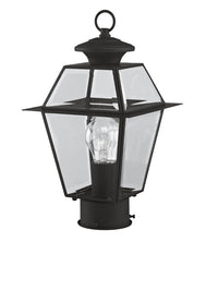 Outdoor Landscape Lighting LED 12V Low Voltage Westover Medium Base Light Bulb Socket Small Outdoor Post Top Lantern 7.5