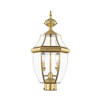 Outdoor Landscape Lighting LED 12V Low Voltage Monterey Candelabra Base Light Bulb Socket Medium Outdoor Post Top Lantern 21.5