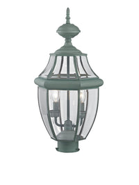 Outdoor Landscape Lighting LED 12V Low Voltage Monterey Candelabra Base Light Bulb Socket Medium Outdoor Post Top Lantern 21.5