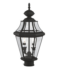 Outdoor Landscape Lighting LED 12V Low Voltage Georgetown Candelabra Base Light Bulb Socket Medium Outdoor Post Top Lantern 21