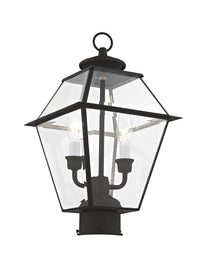Outdoor Landscape Lighting LED 12V Low Voltage Westover Candelabra Base Light Bulb Socket Medium Outdoor Post Top Lantern 9
