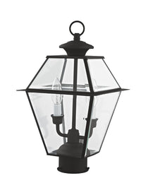 Outdoor Landscape Lighting LED 12V Low Voltage Westover Candelabra Base Light Bulb Socket Medium Outdoor Post Top Lantern 9