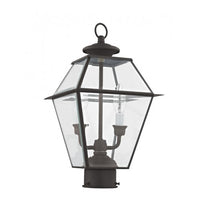 Outdoor Landscape Lighting LED 12V Low Voltage Westover Candelabra Base Light Bulb Socket Medium Outdoor Post Top Lantern 9