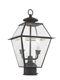 Outdoor Landscape Lighting LED 12V Low Voltage Westover Candelabra Base Light Bulb Socket Medium Outdoor Post Top Lantern 9