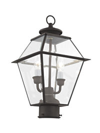 Outdoor Landscape Lighting LED 12V Low Voltage Westover Candelabra Base Light Bulb Socket Medium Outdoor Post Top Lantern 9