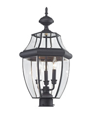 Outdoor Landscape Lighting LED 12V Low Voltage Monterey Candelabra Base Light Bulb Socket Large Outdoor Post Top Lantern 23.5