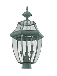 Outdoor Landscape Lighting LED 12V Low Voltage Monterey Candelabra Base Light Bulb Socket Large Outdoor Post Top Lantern 23.5