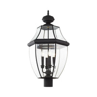 Outdoor Landscape Lighting LED 12V Low Voltage Monterey Candelabra Base Light Bulb Socket Extra Large Outdoor Post Top Lantern 29